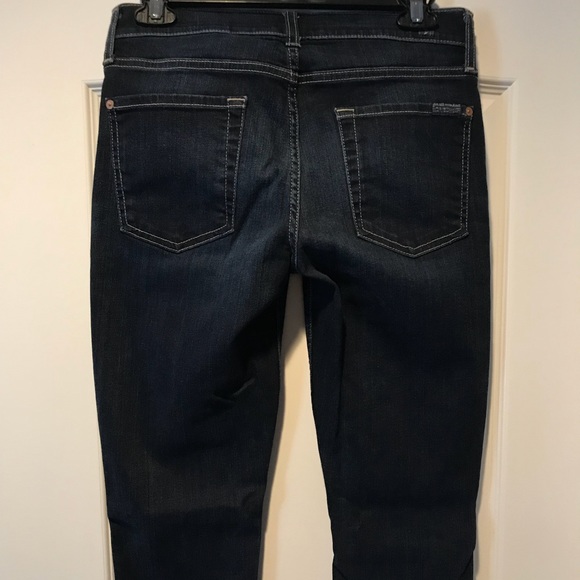 For all mankind 7 skinny dark wash jeans - Picture 3 of 3